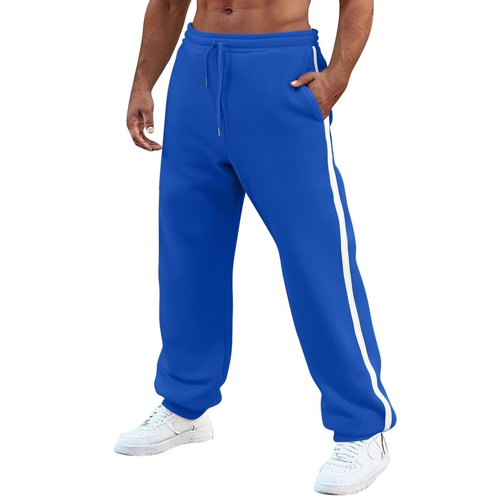Men Trendy Fahion Drawstring Baggy Pant Casual Running Sweatpants