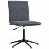 VidaXL Dining Chair Dark Grey Velvet, Chair, Lounge Chair, Accent Chair, Kitchen Chair, Room Seat 4101268
