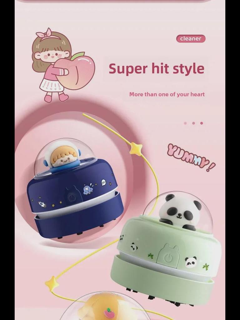 Мини-электрический настольный пылесос для стружки ластика и пепла от карандашей