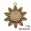 2025 Trend Charms Bulk Big Flower Charms Подвеска Женская одежда Телефон Подвеска