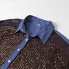 Kaslead New Women clothes Western Style Fashion Long sleeve Loose Casual Sequins Shirts