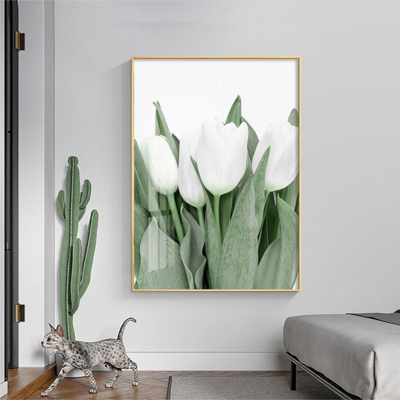 Зеленое растение, лист, цветы, плакат с принтом, акварель Монстера, настенная живопись на холсте, цитаты, настенные панно для декора гостиной