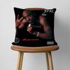 Подушка с принтом рэпера 2-2Pac All Eyez On Me 30x30 см 45x45 см Декор Защитные чехлы Удобная Мягкая Для дивана Гостиной Дома Офиса