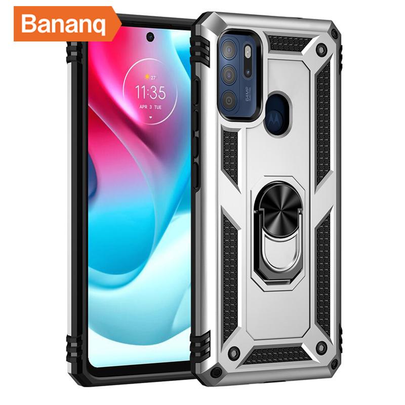 Чехол-подставка Bananq Ring для Motorola G14 G54 G22 G31 G41 G51 G71 G9 Play G Stylus Edge 30 Pro E6s E6i E7 Plus E7i Power E32