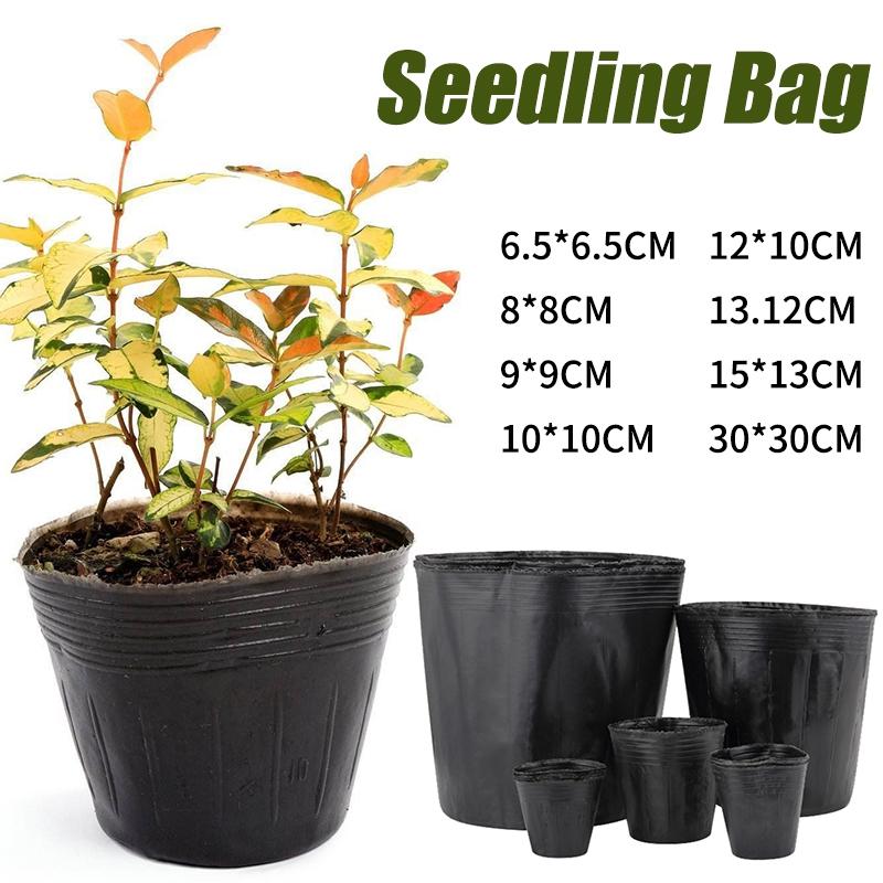 10/100PCS Garden Seedling Planting Cup Disposable Plants Nursery Pots Nutrition Bag Seed Pots Flowerpot Garden Accessories