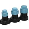 Plastic Straight Tee Water Fittings Connector Tank Adapter Outlet Hose