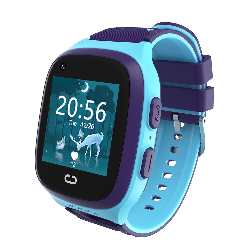 LT31 Смарт-часы для мальчиков и девочек 4G Детские часы для видеозвонков с 1,4-дюймовым IPS-экраном Водонепроницаемые детские смарт-часы