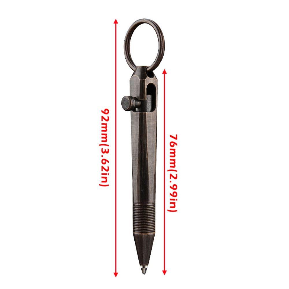 with Keychain Mini Ballpoint Pen Portable Writing Pen New Pocket Pen  Travel
