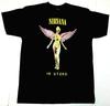 NIRVANA Футболка Гранж Рок Курт Кобейн IN UTERO Футболка Мужская 100% Хлопок Новая