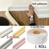 3D Self-adhesive Waistline Wallpaper Wall Decoration Self-adhesive Foam Frame Strip Waterproof Skirting Wall Tape
