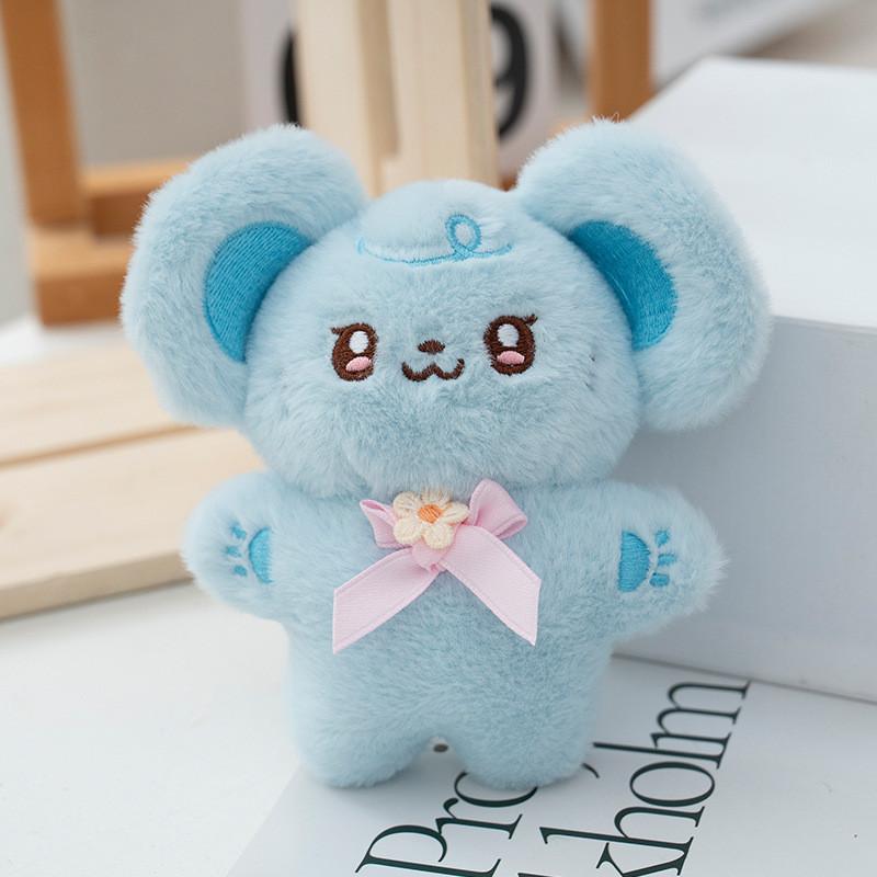 Premium Plush Mouse Keychain Stuffed Toy With Soft Texture For Kids Girls