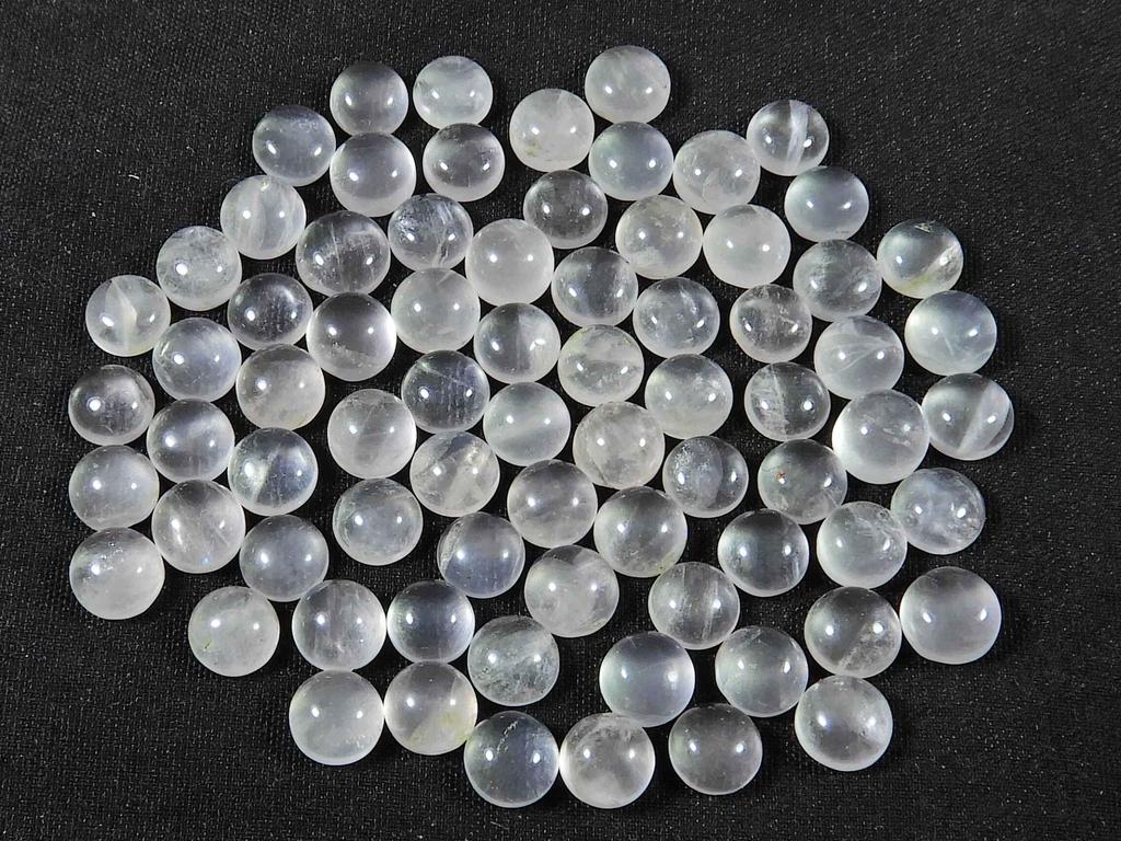 42Cts. Натуральный нежно-розовый кварц круглый россыпью драгоценный камень 75 шт. лот 4X4MM RQ-1378