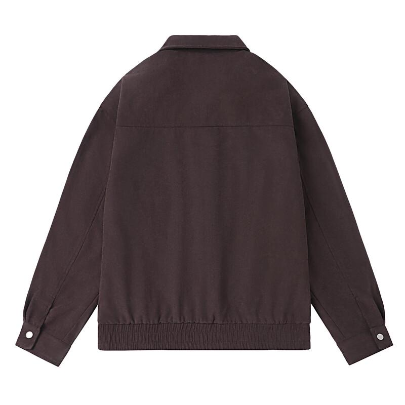 JEEP Men's Casual Faux Suede Lapel Jacket