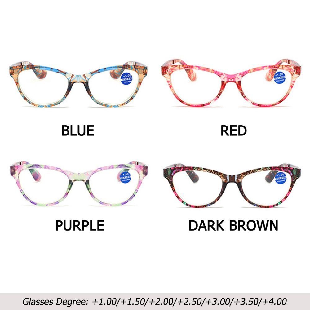 Women Vision Care Ultralight Reading Glasses Anti Blue-ray Presbyopic Eyeglasses Far Sight Eyewear