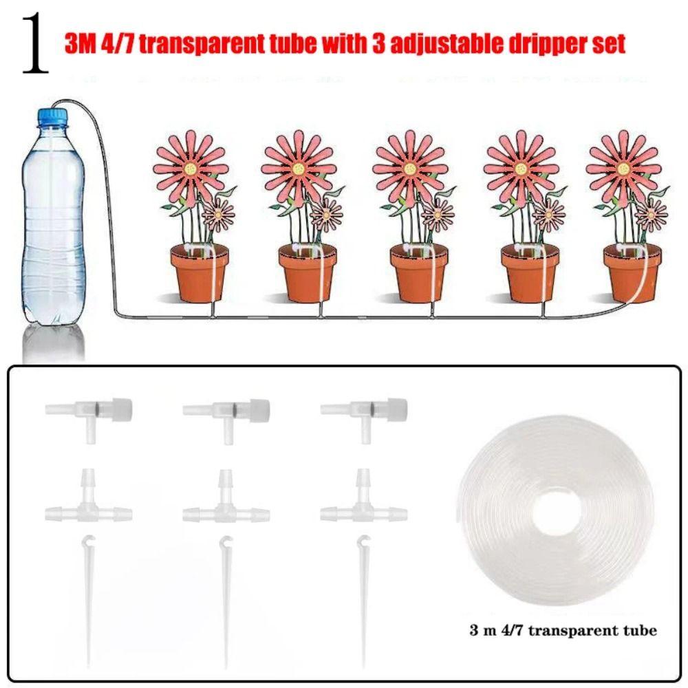 10/17/23/32/47/62/92 шт. 4/7 мм шланг для капельного полива сада цветы растения