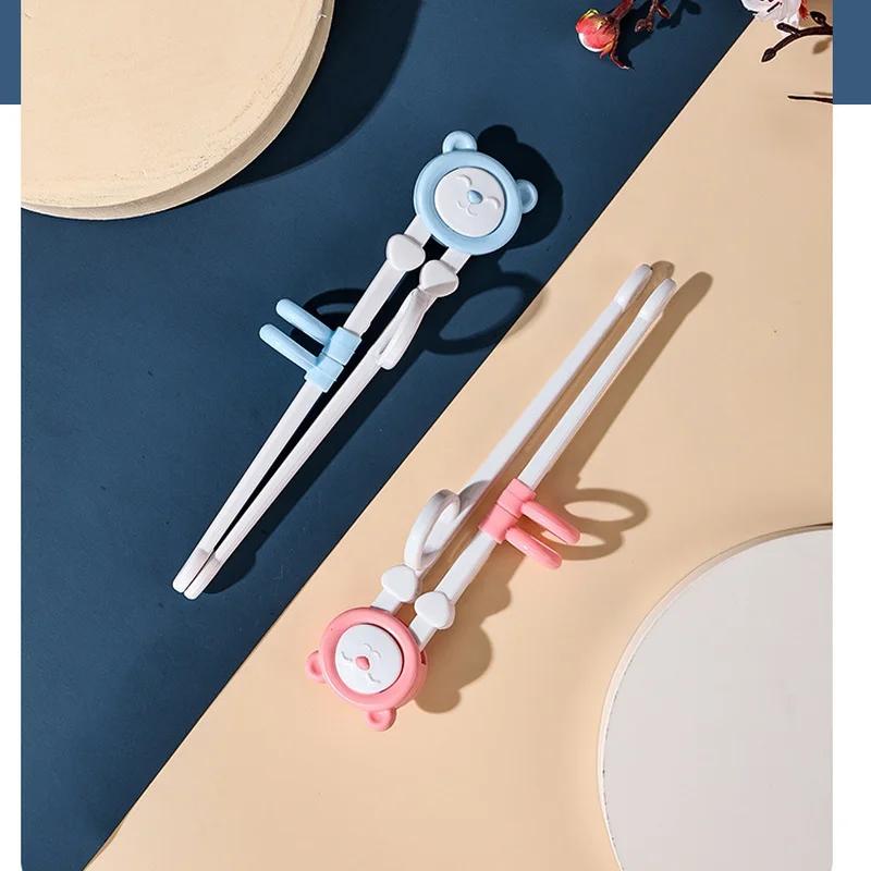Beginner Kids Chopsticks Easy Use Children Learning Chopsticks Cute Cartoon Fun Learning Helper Child Tableware Chopstick