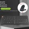 Portable Folding Wireless Bluetooth Keyboard for Laptops and Mobile Phones