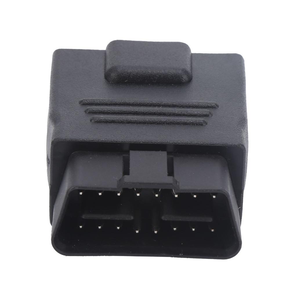 ABS OBD2 Connector Male to Female 16Pin OBD2 Adapter OBD Port Extension  OBD2 Interface Extension