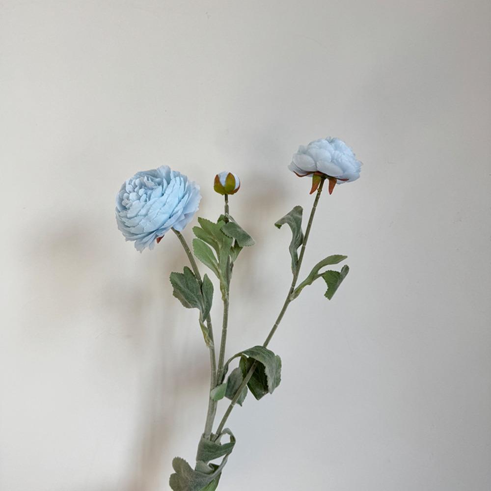 1PCS Silk Artificial Flowers 3 Heads Bouquet Peony DIY Gift Fake Bouquet Wedding Garden Decoration
