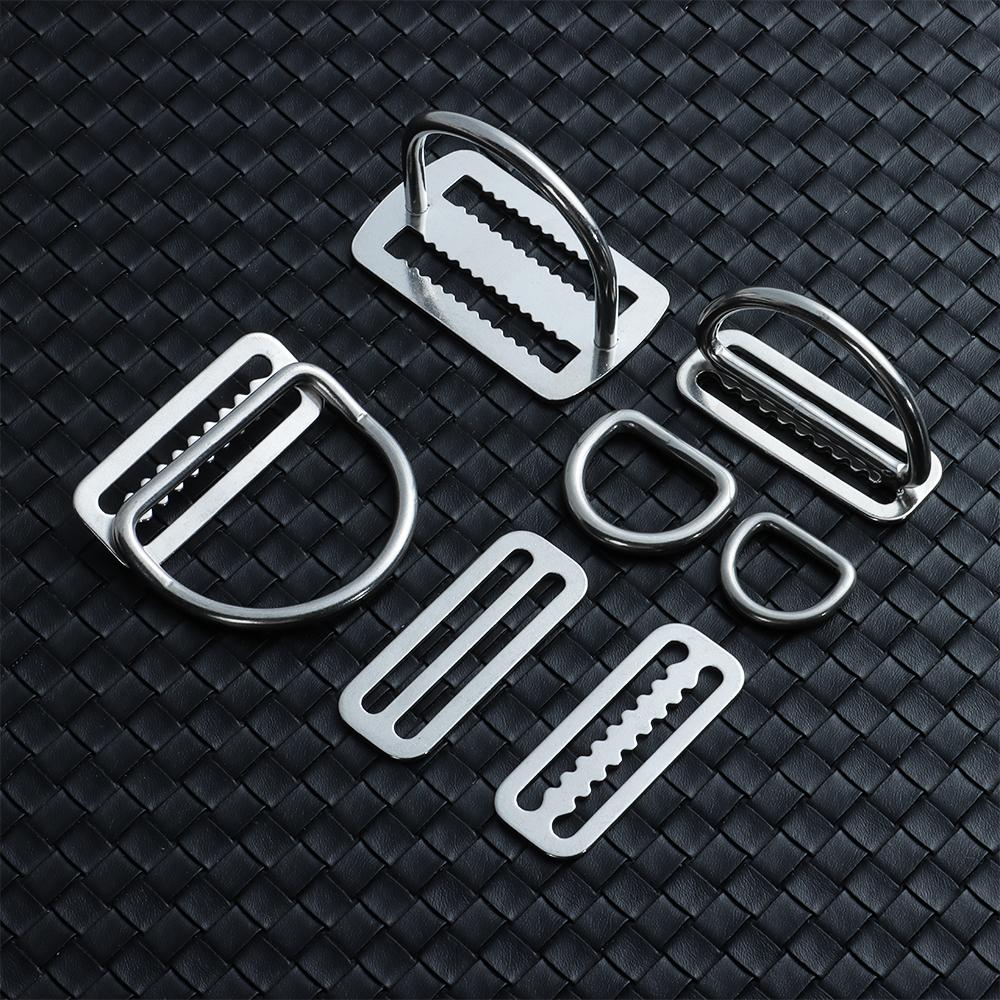 Ремень безопасности 2" из нержавеющей стали с D-образным кольцом для подводного плавания/дайвинга, фиксатор для ремней