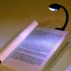 Прищепка-светильник для чтения на книге Черный Аккумуляторный Заряжаемый Гибкий Светодиодный Защита Глаз Ночники для Чтения Мини Портативная Студенческая Лампа