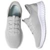 STRDEOUT Walking Sneakers for Men and Laceless Lightweight Mesh Indoor Shoes for Comfortable for and Stylish Gray Hands-Free Women, Slip-On Exercise,