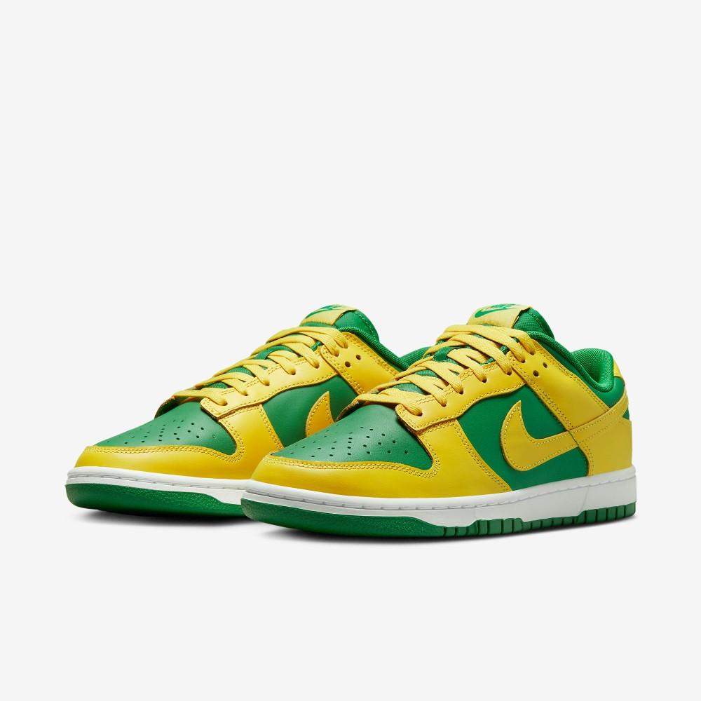 Nike Dunk Low Apple Green и Yellow Strike DV0833-300
