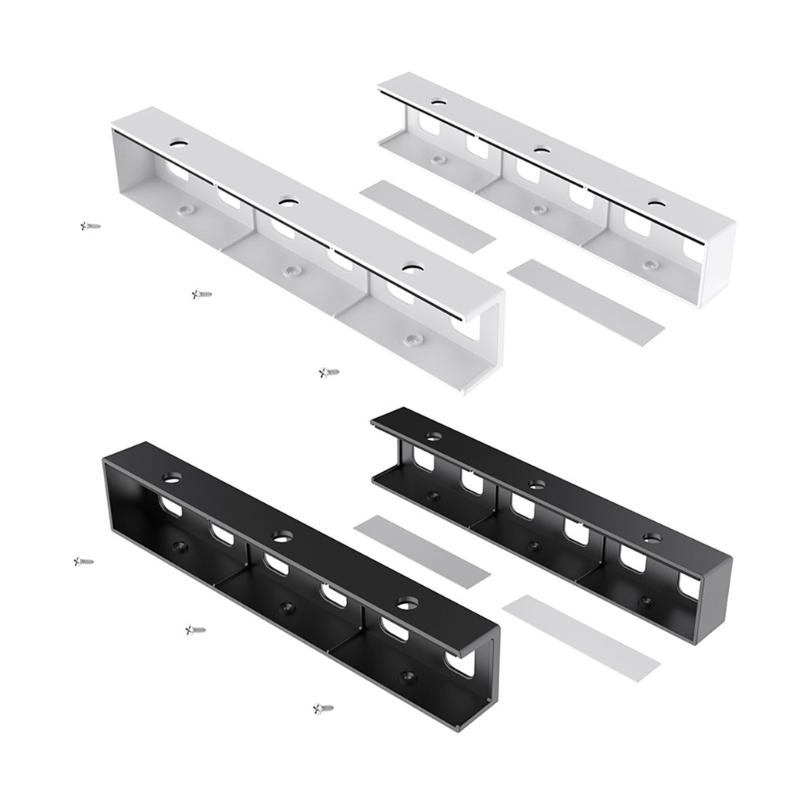 Heavy Duty Metal Computer Stand For Laptop Studio Vertical Under Table Installation With AntiScratch Protections