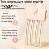 Adjustable Temperature Hair Clip Heated Volume for Fine Flat Hair, Electric Root Lifter Comb Non Damaging Fluffer with 2 Heat Settings, Volumizing