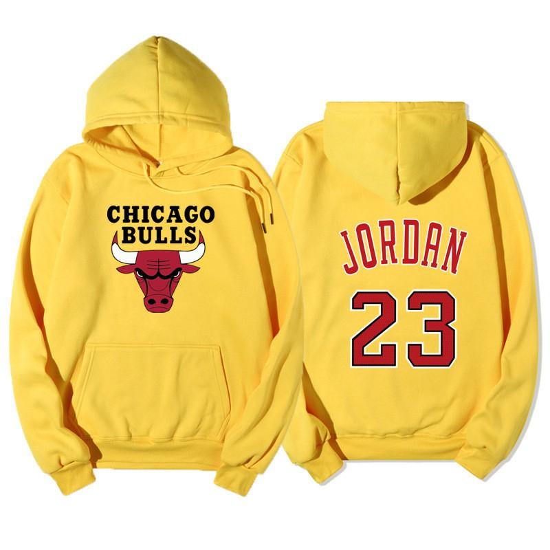 2026 Fleece-Lined Hoodie Chicago Bulls NBA 23 Sportswear Unisex Oversized Casual Sweatshirt