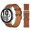 Кожаный ремешок 20 мм 22 мм для Samsung Galaxy Watch 7/6/5/pro/4/Classic 44 мм 40 мм Браслет Ремень Huawei GT-6-5-4-3-2-Pro 46 мм Ремешок