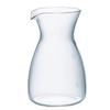 HARIO Tokkuri Decanter 400ml Milk Pitcher Sake Wine Microwave Heat Resistant Glass GT-2T