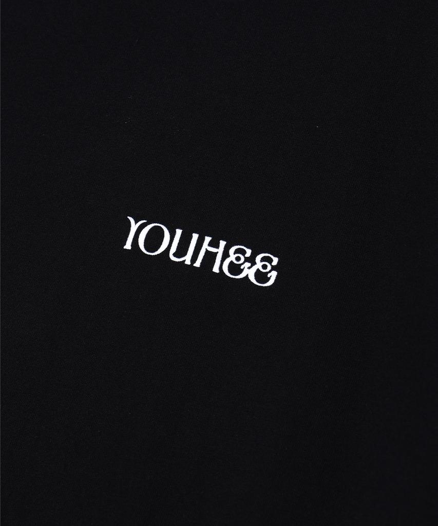 YOUHEE Youhee Футболки с маленьким логотипом Черные