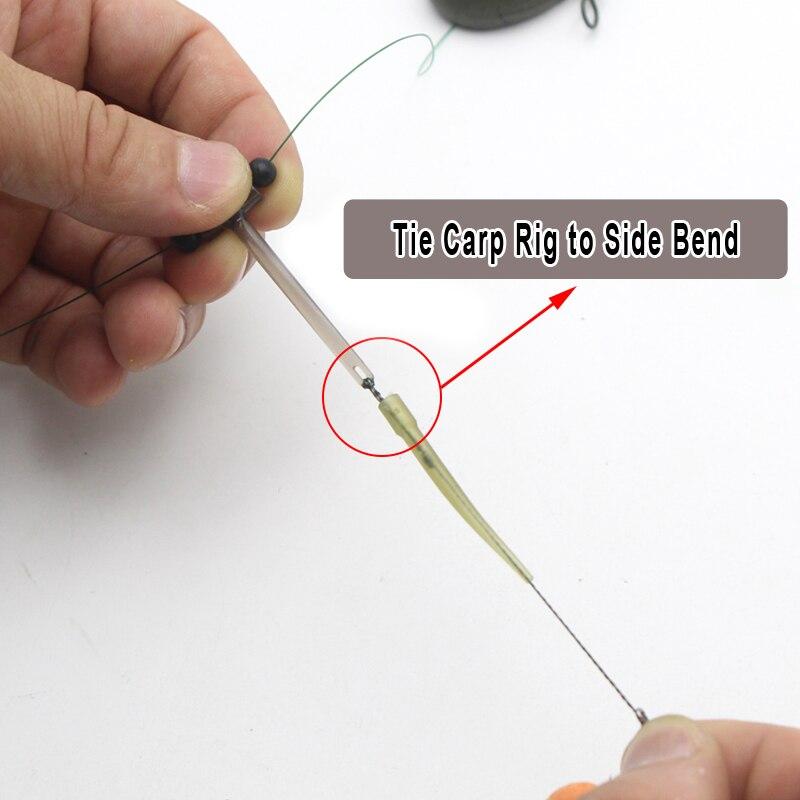 Carp Fishing Accessories Set Anti Tangle Sleeves Quick Change Swivel Boilies Baiting Needle Naked Chod Bead for Carp Rig Tackle