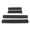4pcs Door Sill Protector Strips Scratch Protection TPE Door Sill Scuff Plate Trim Sticker