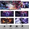 Игровой большой коврик для мыши S_Solo Levelings Резиновый коврик для мыши Аниме Игровой коврик для мыши Игровой HD-печать Подставка для клавиатуры Нескользящий коврик для стола