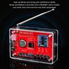 RDA5807 Стандартный DIY FM-радиоконструктор 87-108 МГц Акриловый корпус Опциональная практика пайки для обучения и преподавания