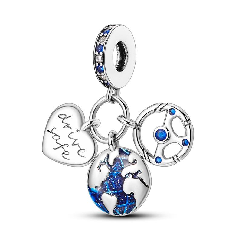 Хэллоуин, новинка в подвесках Plata de ley S925, животные, котенок и обувь, подвеска в форме сердца, подходит для браслета S925, бусины для изготовления ювелирных изделий