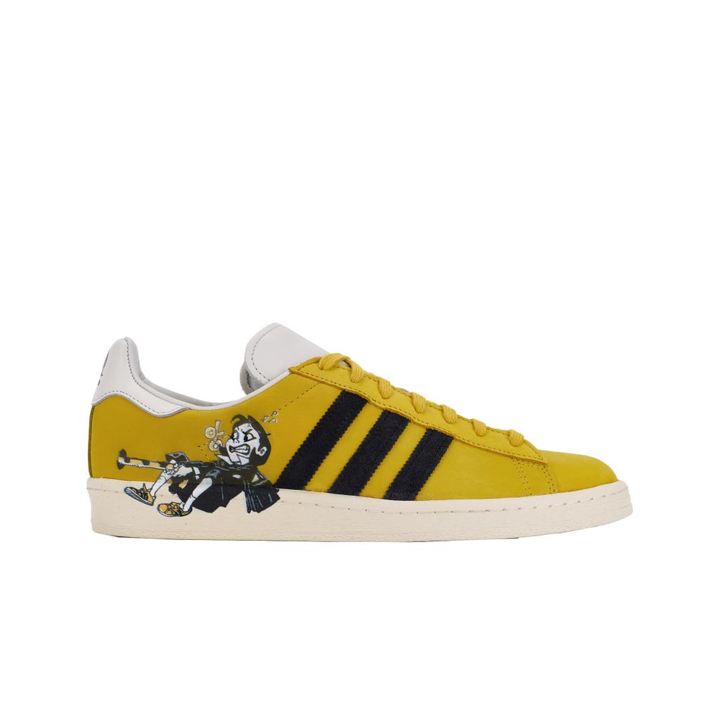 Adidas X Kasina X Kim Jung Gi Campus Hazy Yellow (special Package)