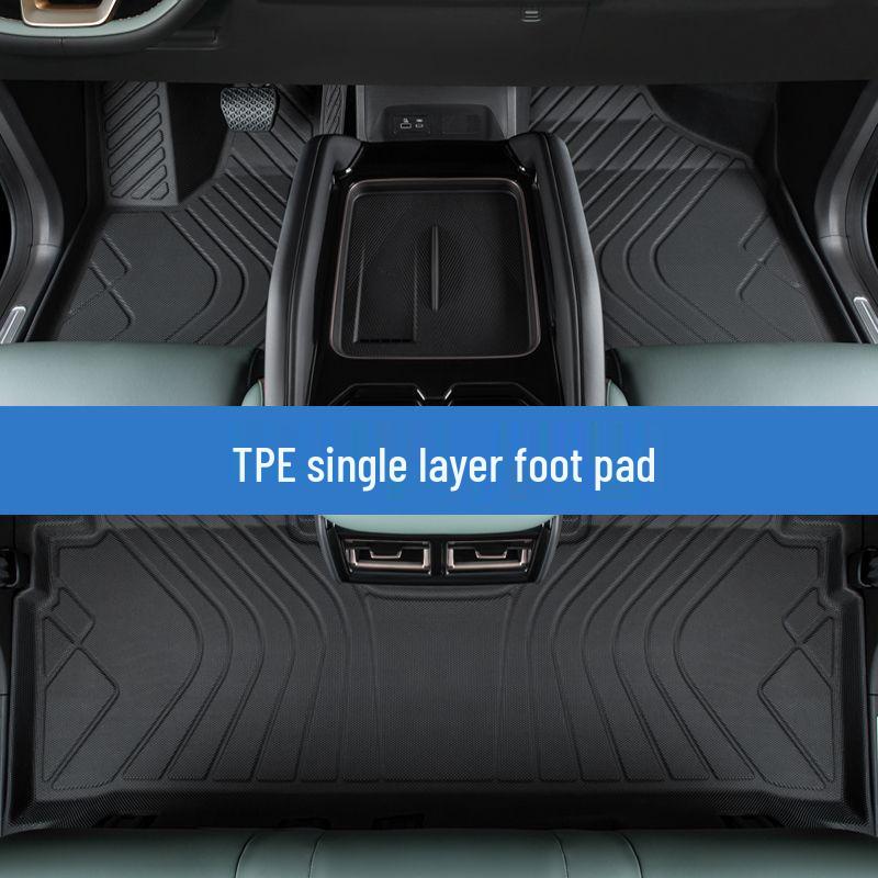MG4 Floor Mats - Scratch-Resistant, Anti-Slip, Odorless TPE Material, Fits 2025 Model, Eco-Friendly