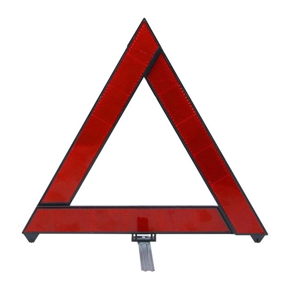 5-1X Car Reflective Tripod Foldable Emergency Breakdown Safety Warning Triangle Night Road Safety Warning Tripod Car Accessories