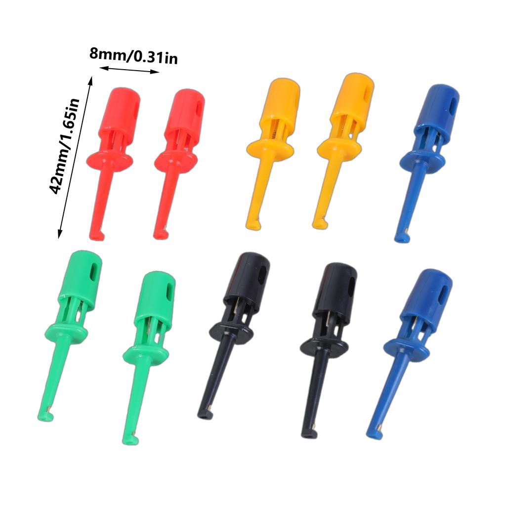 Pack of 10 High Sensitivity Test Hook For Precise Connection Suitable for Various Instrument and Testing Needs