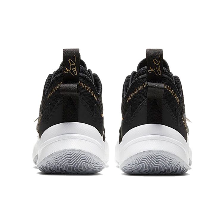 Мужские кроссовки Air JordanWhy Not Zer0.3 PF Gold Black Metallic-Gold White CD3002-001