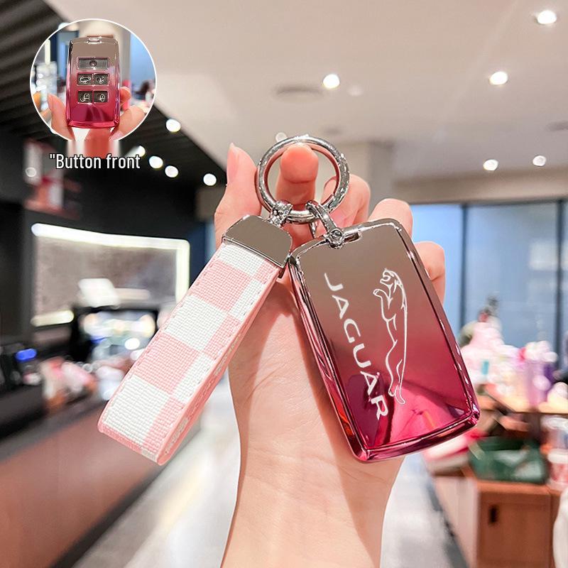 Jaguar XFL/XEL/XJL/FPACE/XF/XE/EPACE Key Case: Premium Protective Shell for Men and Women