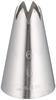 Endo Shoji Commercial-Grade Flower-Shaped No. 6 6-Cut Nozzle, 18-8 Stainless Steel, Made In Japan, WKT31066