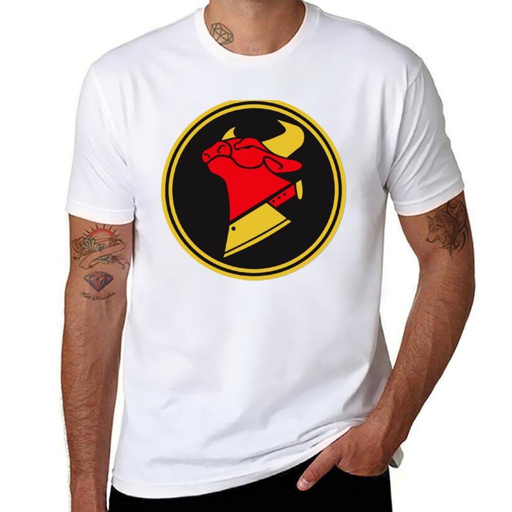 CowChop Logo TShirt Plus Size Outdoor Casual Top