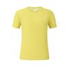 Fila Explorer Classic Versatile Comfortable Solid Color Breathable Lightweight Short Sleeve T-Shirt Women Tops A11W537111F-YE