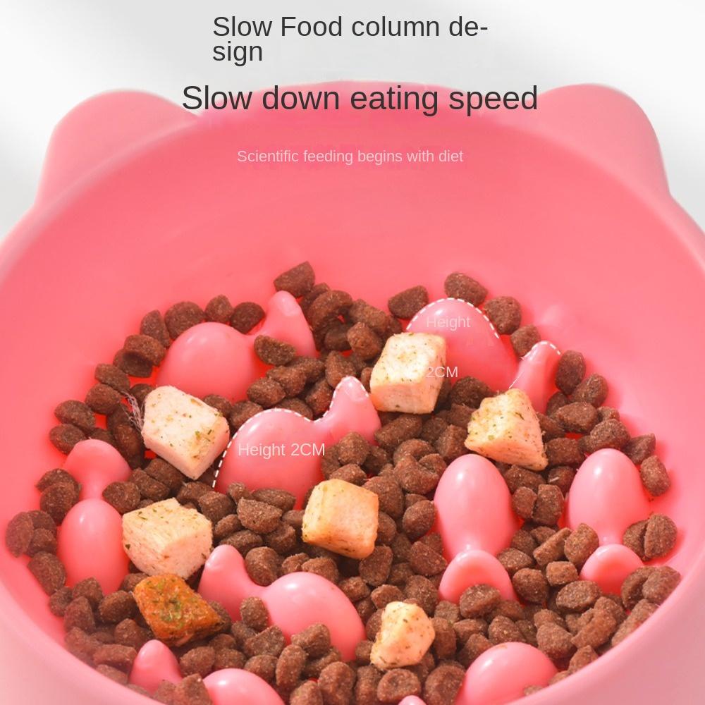 8CM Cat Food Bowl Anti Choking Pet Bowl Fashion Cat Basin  Home