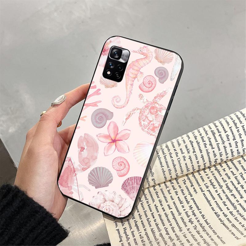 Морские Черепахи Carcasa Funda Чехол для Телефона Для Xiaomi Redmi note 14 Pro Plus 14 13 12 11 10 Pro 14S 12S 11S Redmi 14C 13C