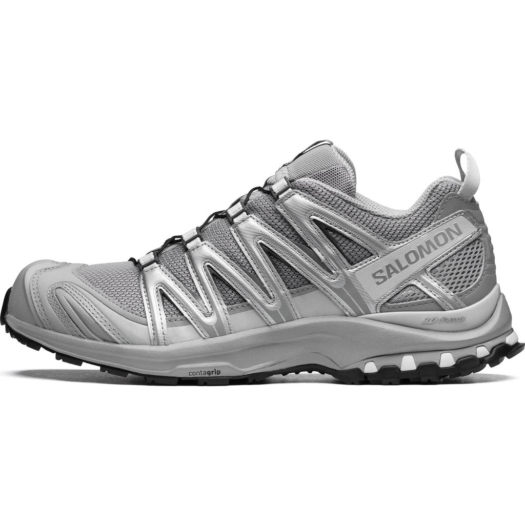 SALOMON XA Pro 3D ADV Outdoor Sports Lightweight Breathable Low-Cut Trail Running Shoes Women Sneakers Alloy-Silver Gray 416175